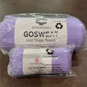 Shandali GoSweat Hot Yoga Towel -and hand towel - Lavender